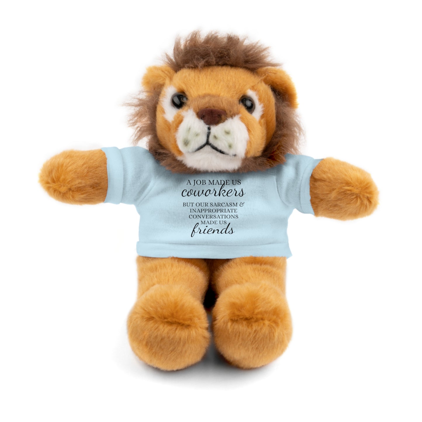 Co-Workers/Work Friends Gift Stuffed Animals with Tee