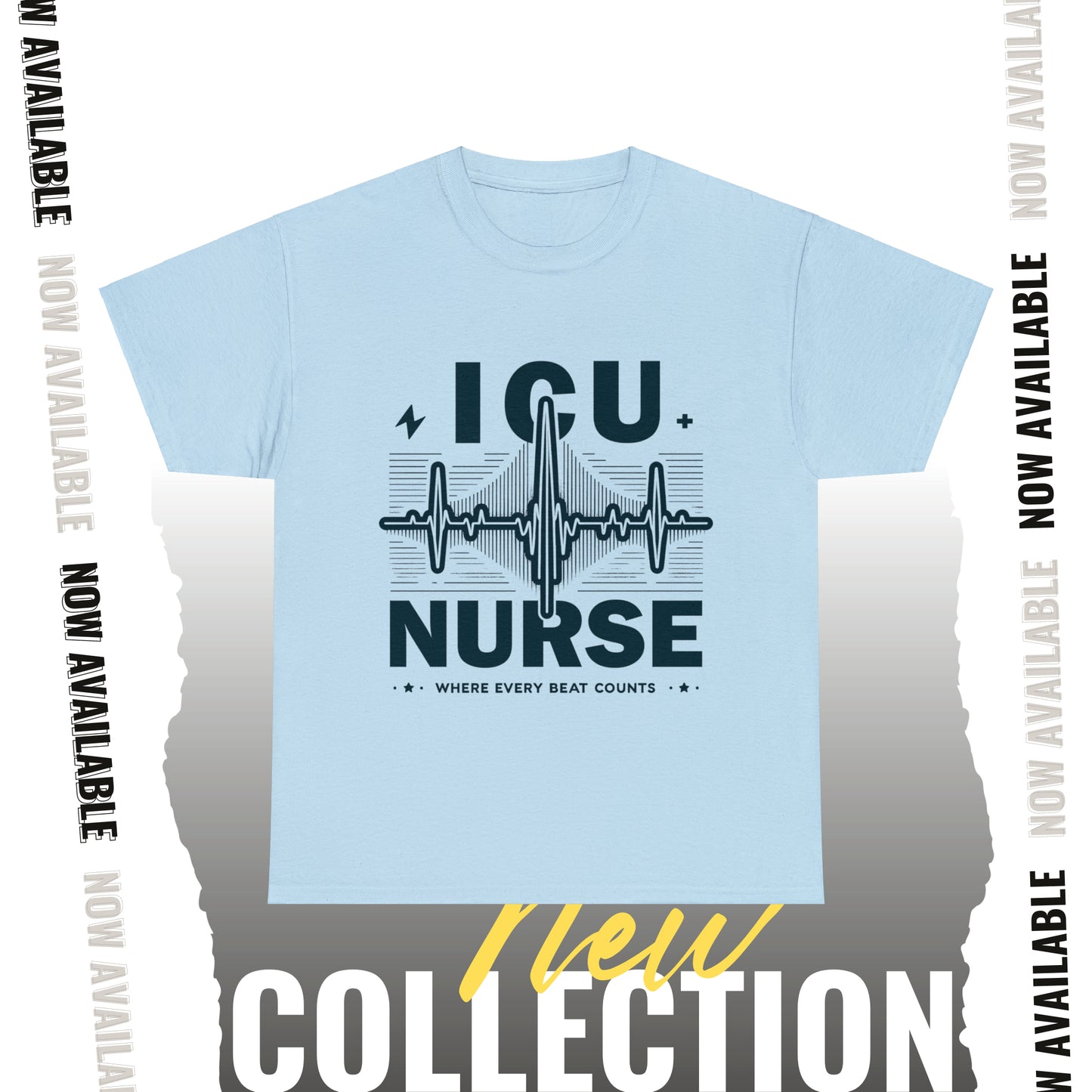 ICU Nurse Unisex Heavy Cotton Tee