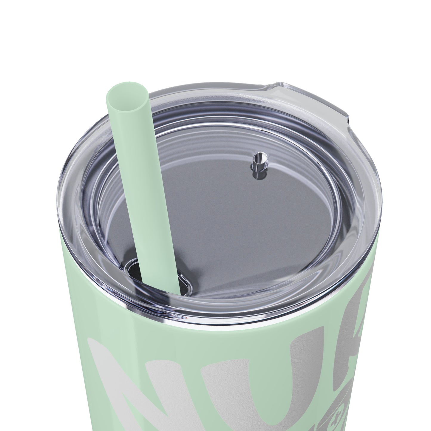 Nurse In Progress Loading Please Wait Skinny Tumbler with Straw, 20oz