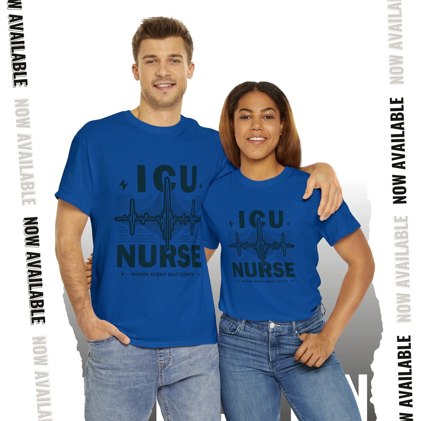 ICU Nurse Unisex Heavy Cotton Tee