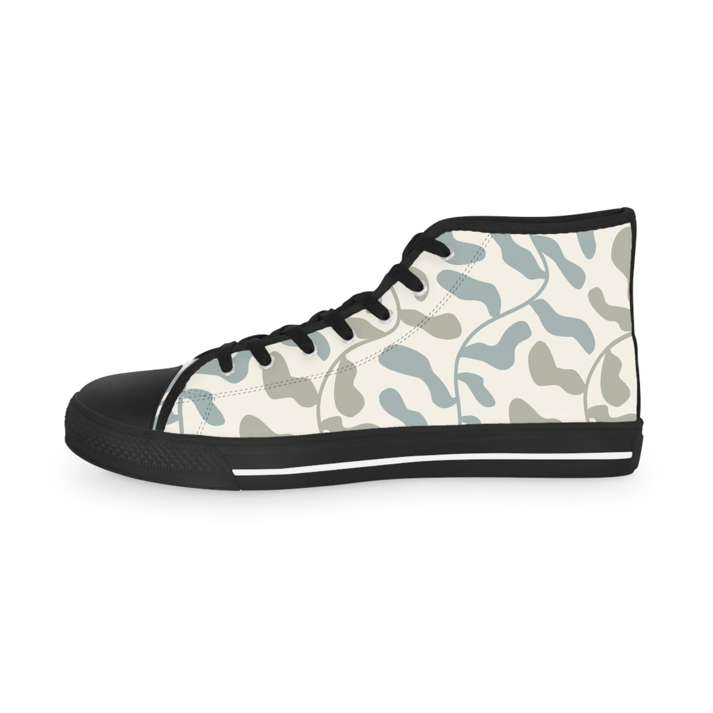 Retro Camo-Men's High Top Sneakers
