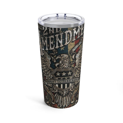2nd Amendment FlagTumbler 20oz