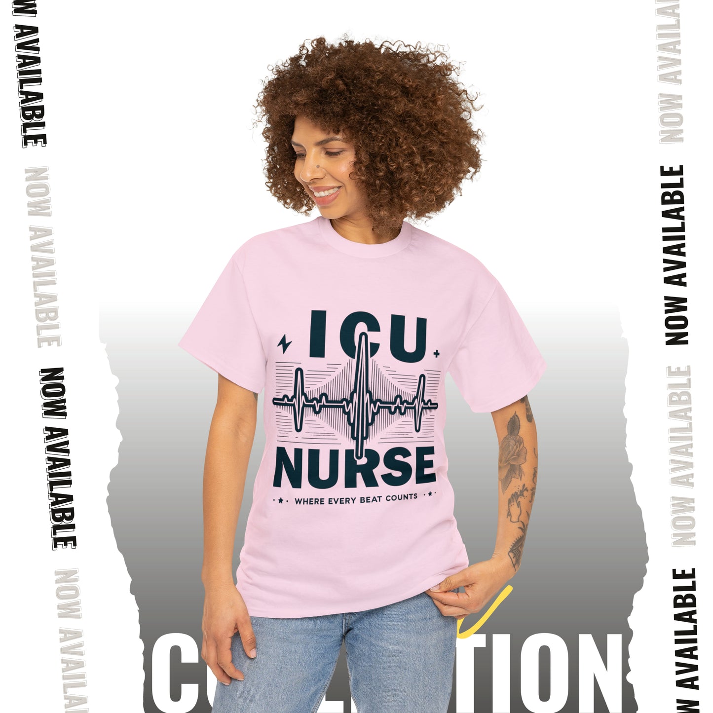 ICU Nurse Unisex Heavy Cotton Tee