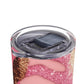 Glitter Pink Animal Maars Maker Skinny Matte Tumbler, 20oz