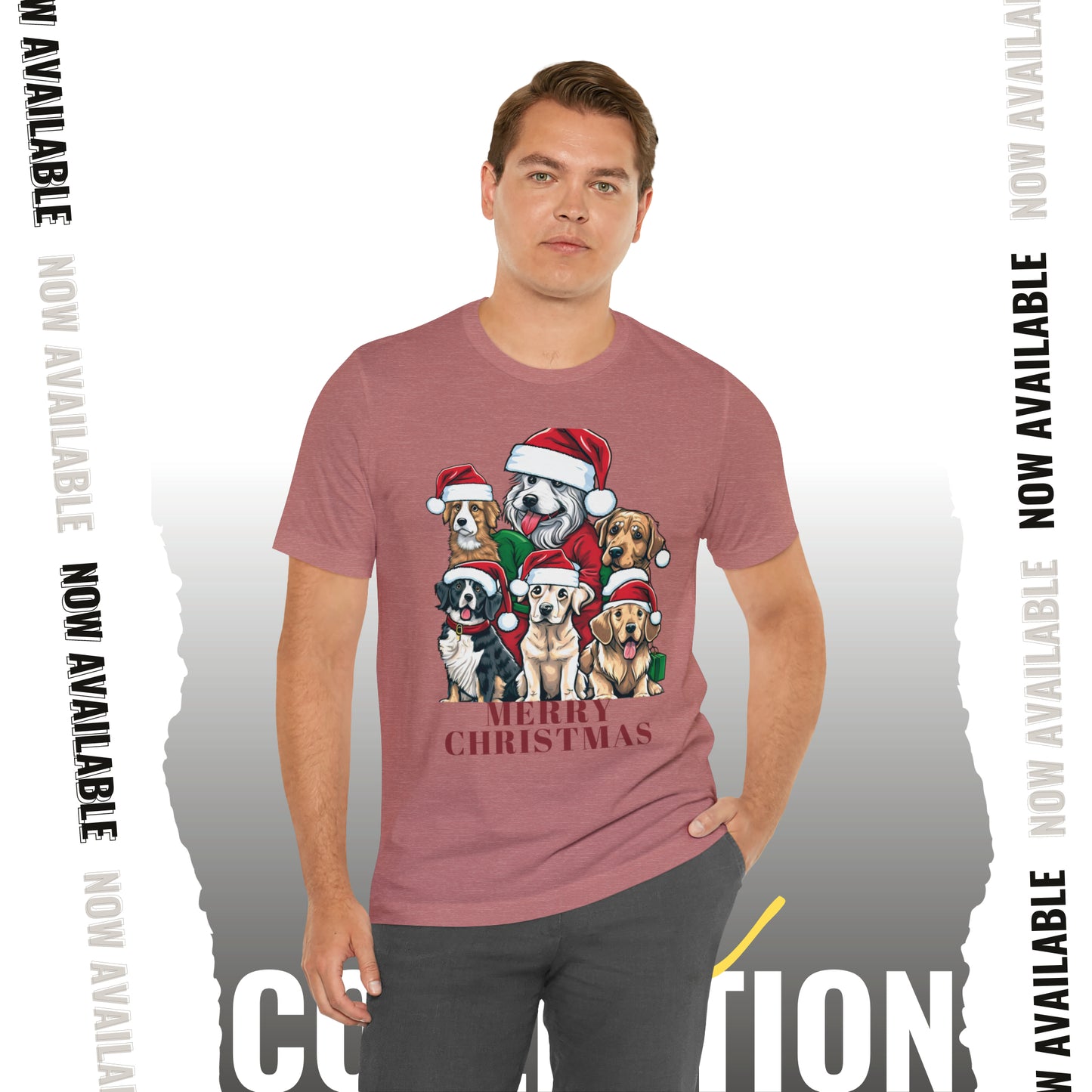 Merry Christmas Unisex Jersey Short Sleeve Tee