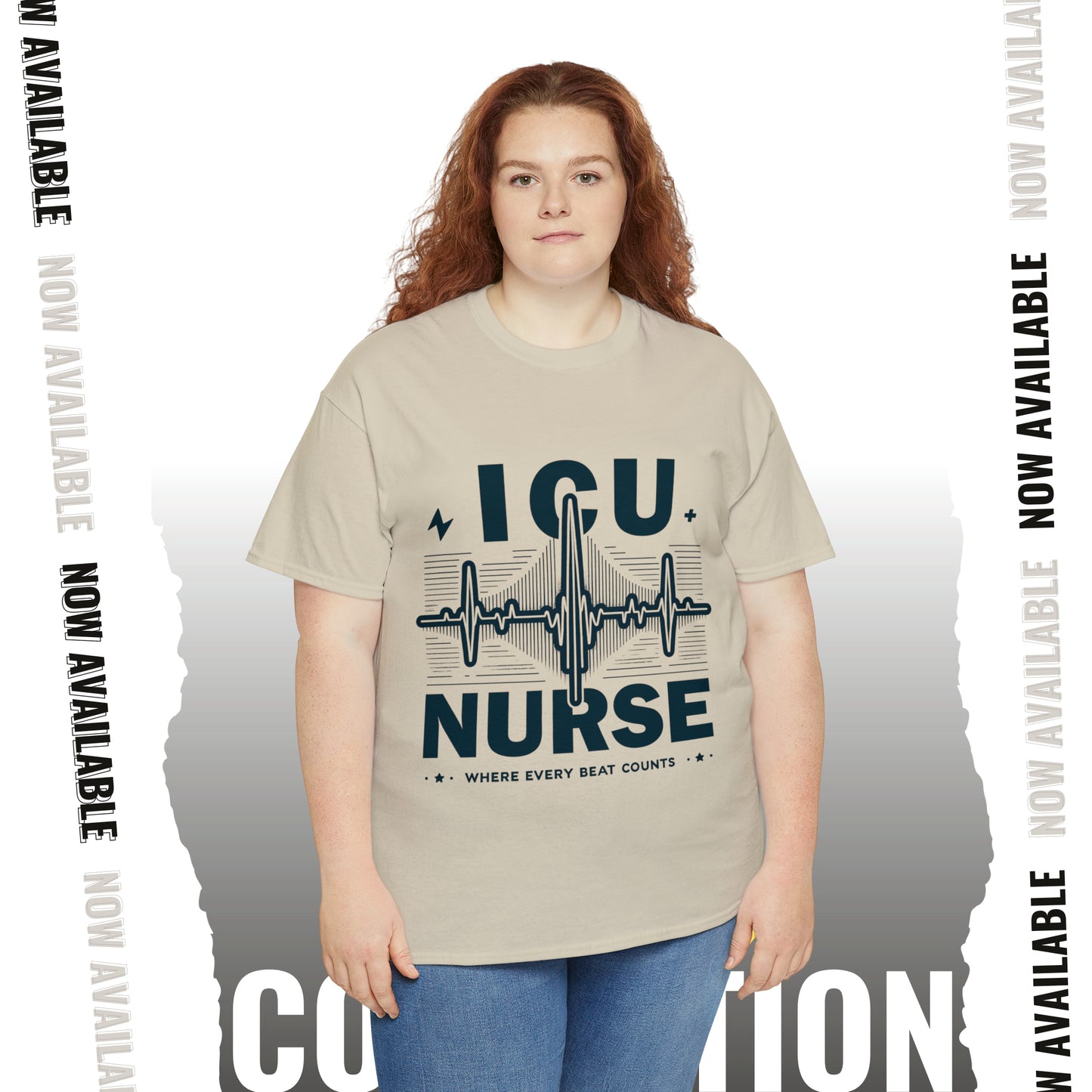 ICU Nurse Unisex Heavy Cotton Tee