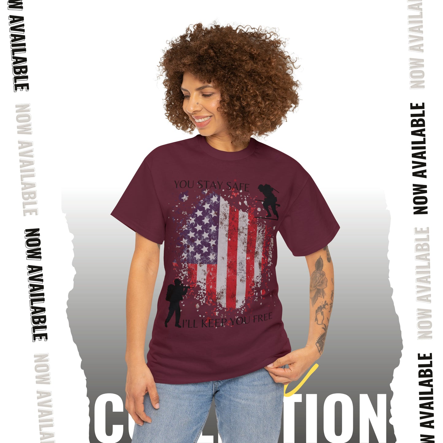 Veterans Day Unisex Heavy Cotton Tee