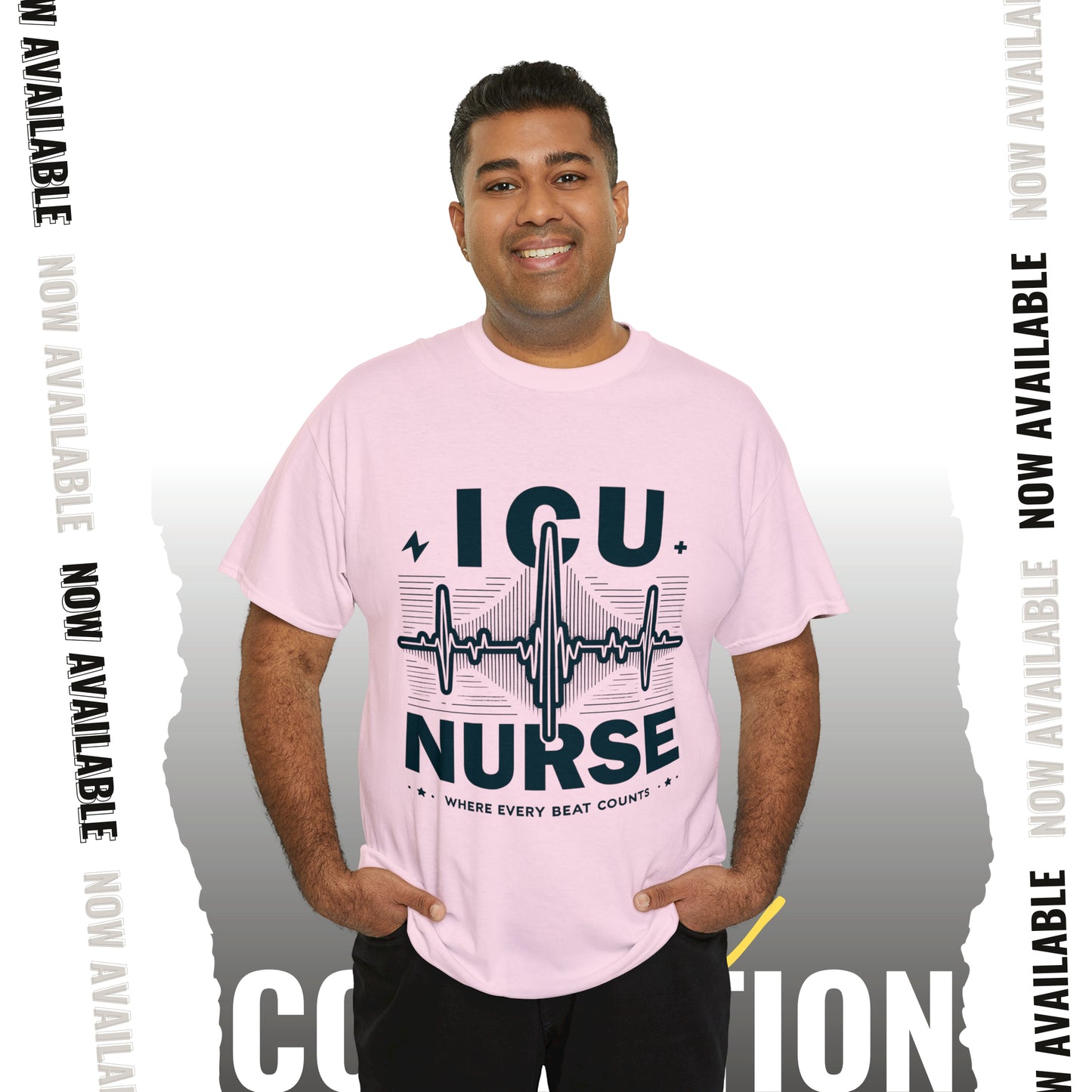 ICU Nurse Unisex Heavy Cotton Tee