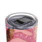 Glitter Pink Animal Maars Maker Skinny Matte Tumbler, 20oz