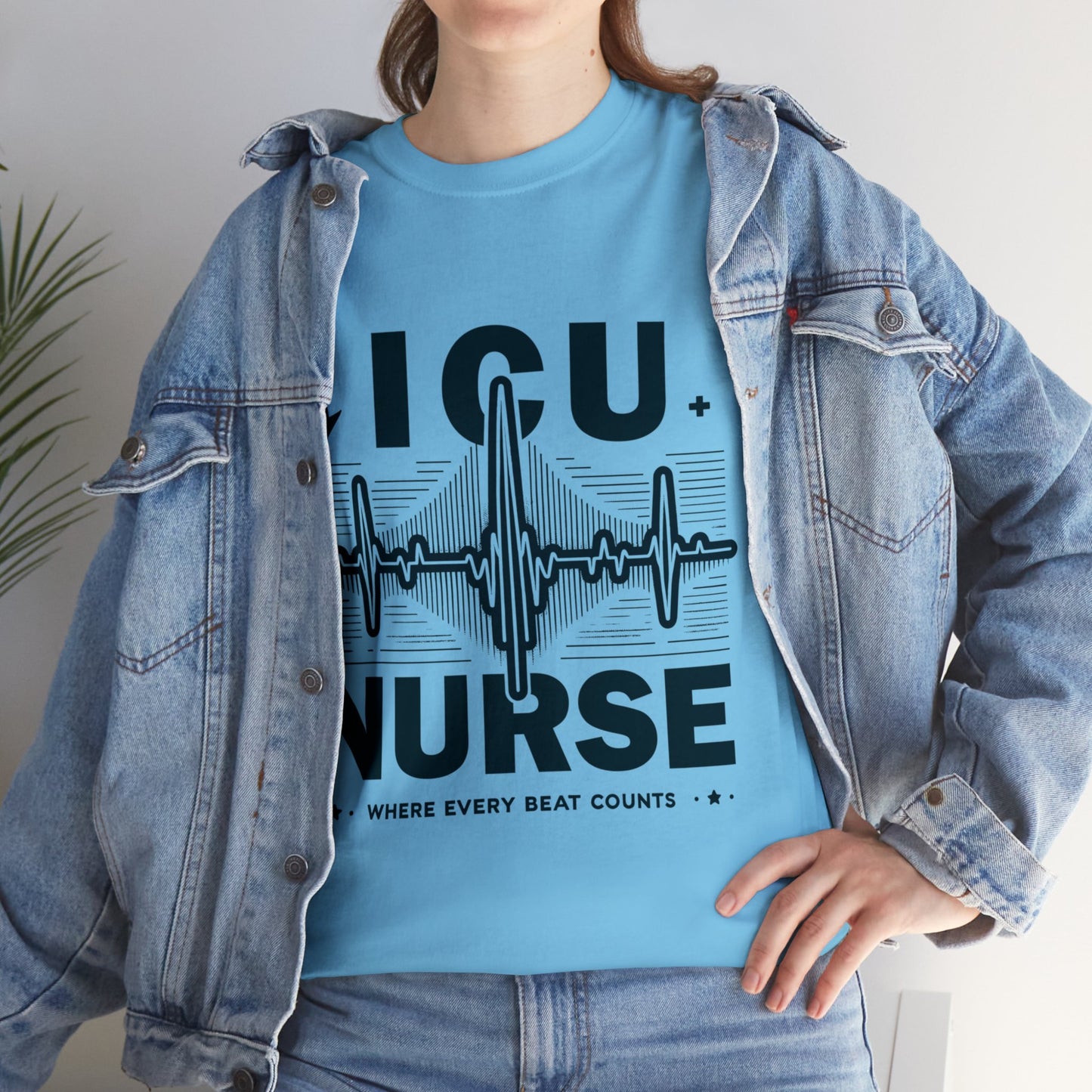 ICU Nurse Unisex Heavy Cotton Tee