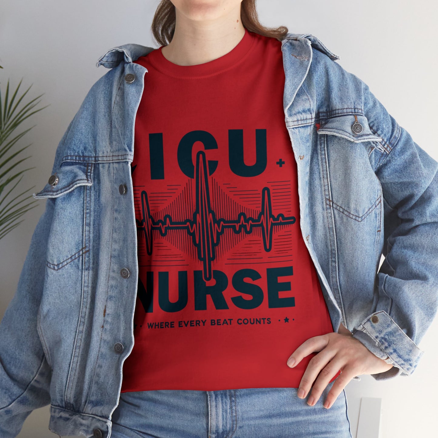 ICU Nurse Unisex Heavy Cotton Tee