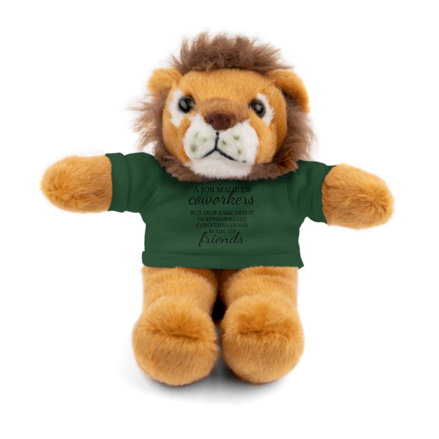 Co-Workers/Work Friends Gift Stuffed Animals with Tee
