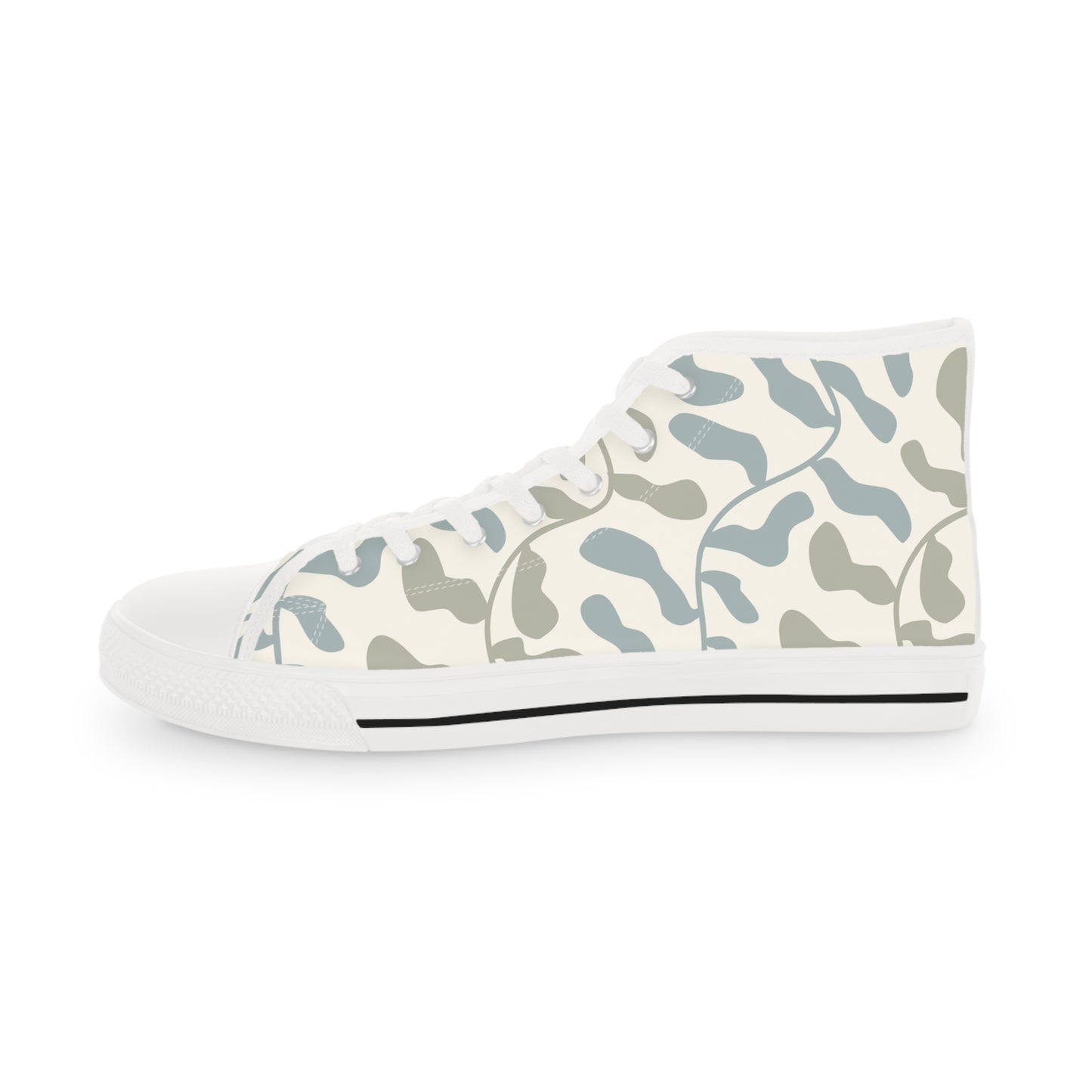 Retro Camo-Men's High Top Sneakers
