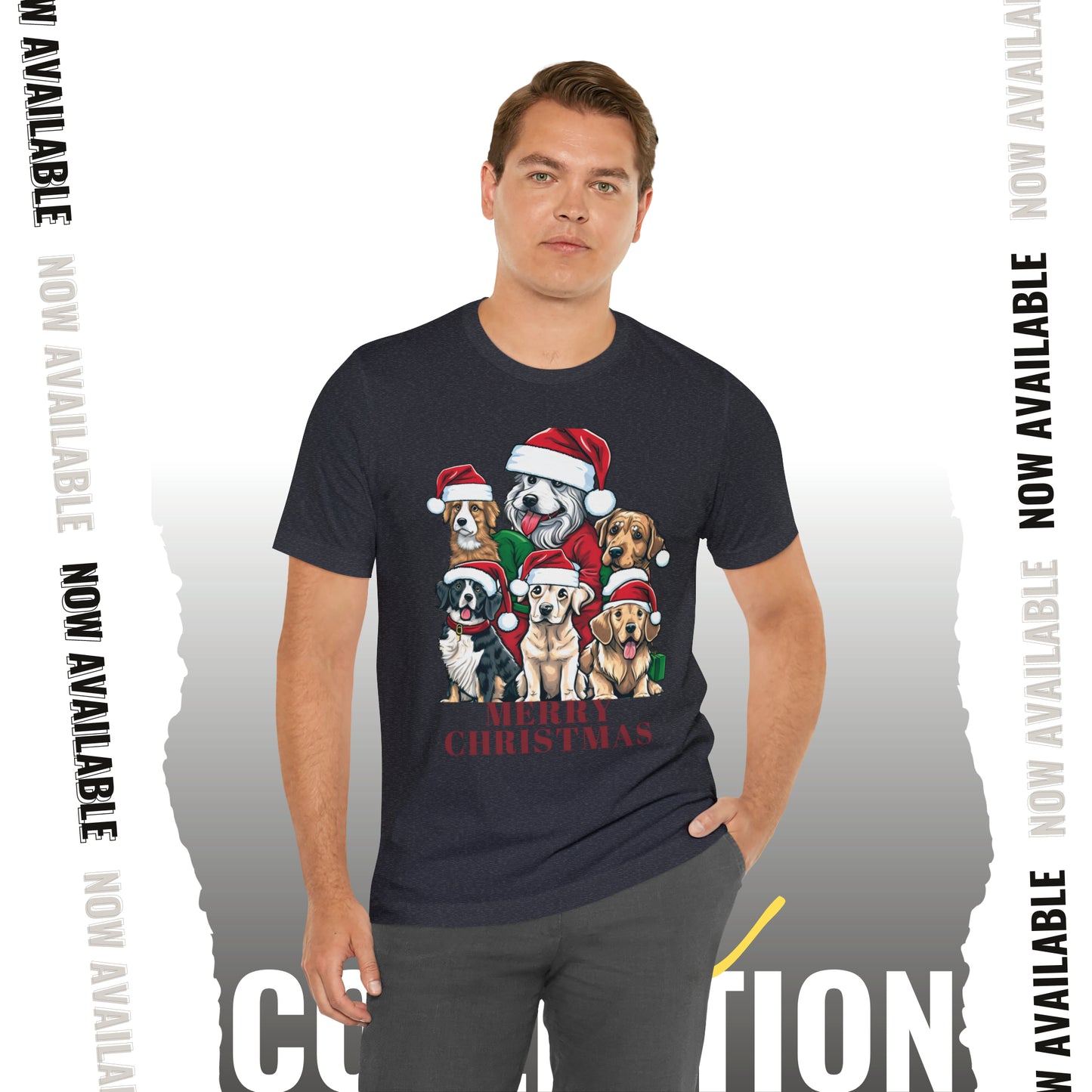 Merry Christmas Unisex Jersey Short Sleeve Tee