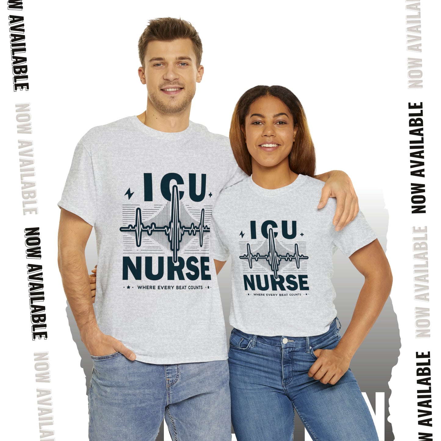 ICU Nurse Unisex Heavy Cotton Tee