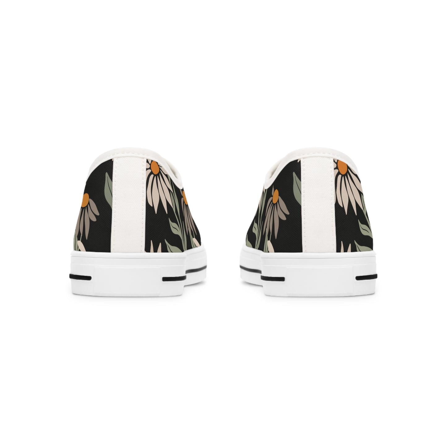 Floral-Women's Low Top Sneakers