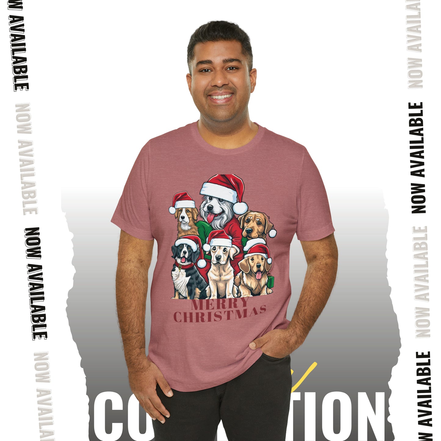 Merry Christmas Unisex Jersey Short Sleeve Tee