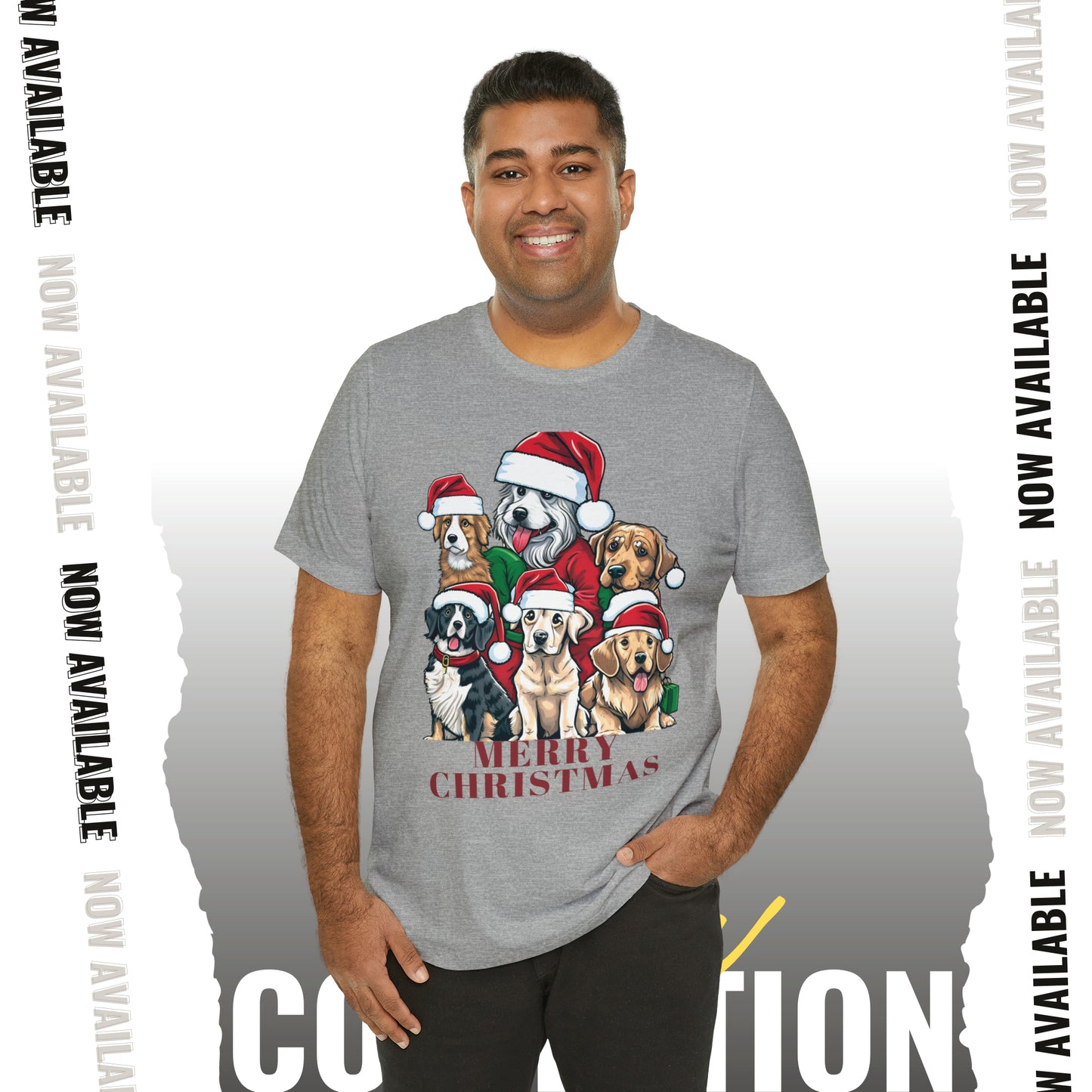 Merry Christmas Unisex Jersey Short Sleeve Tee