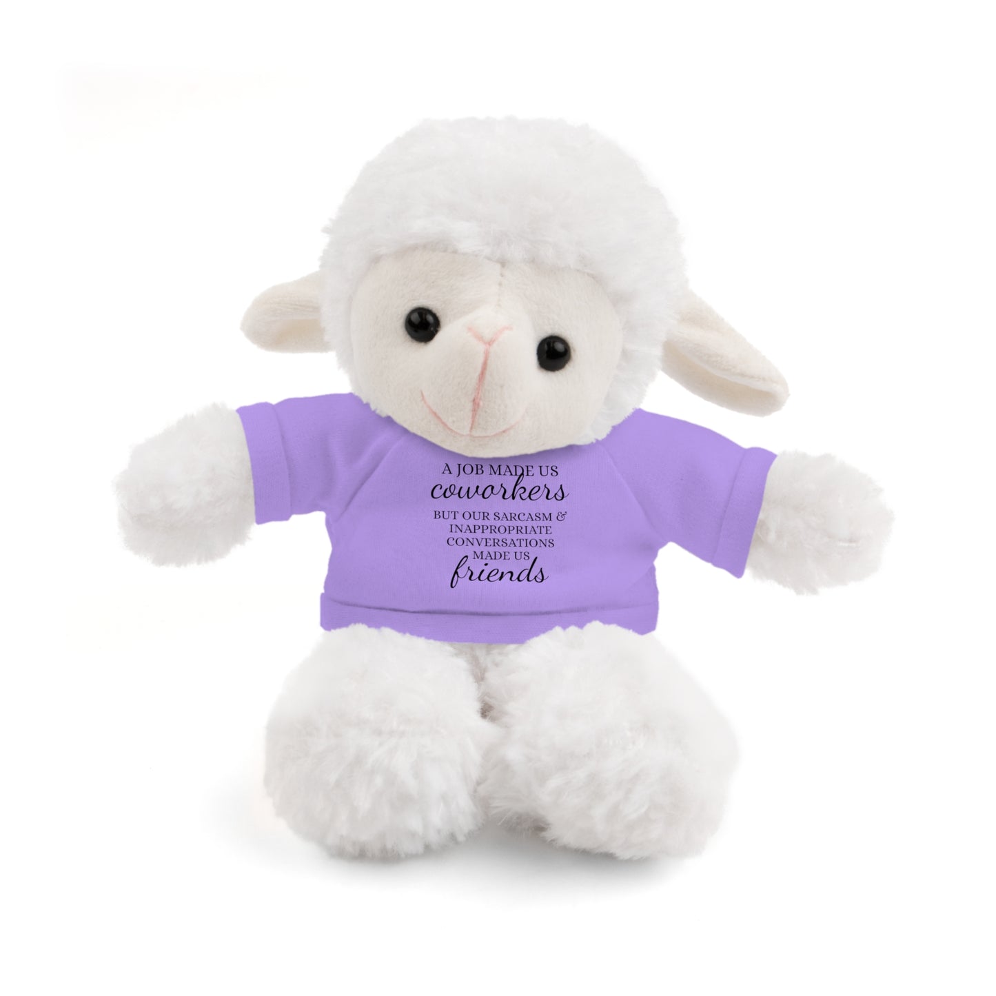 Co-Workers/Work Friends Gift Stuffed Animals with Tee