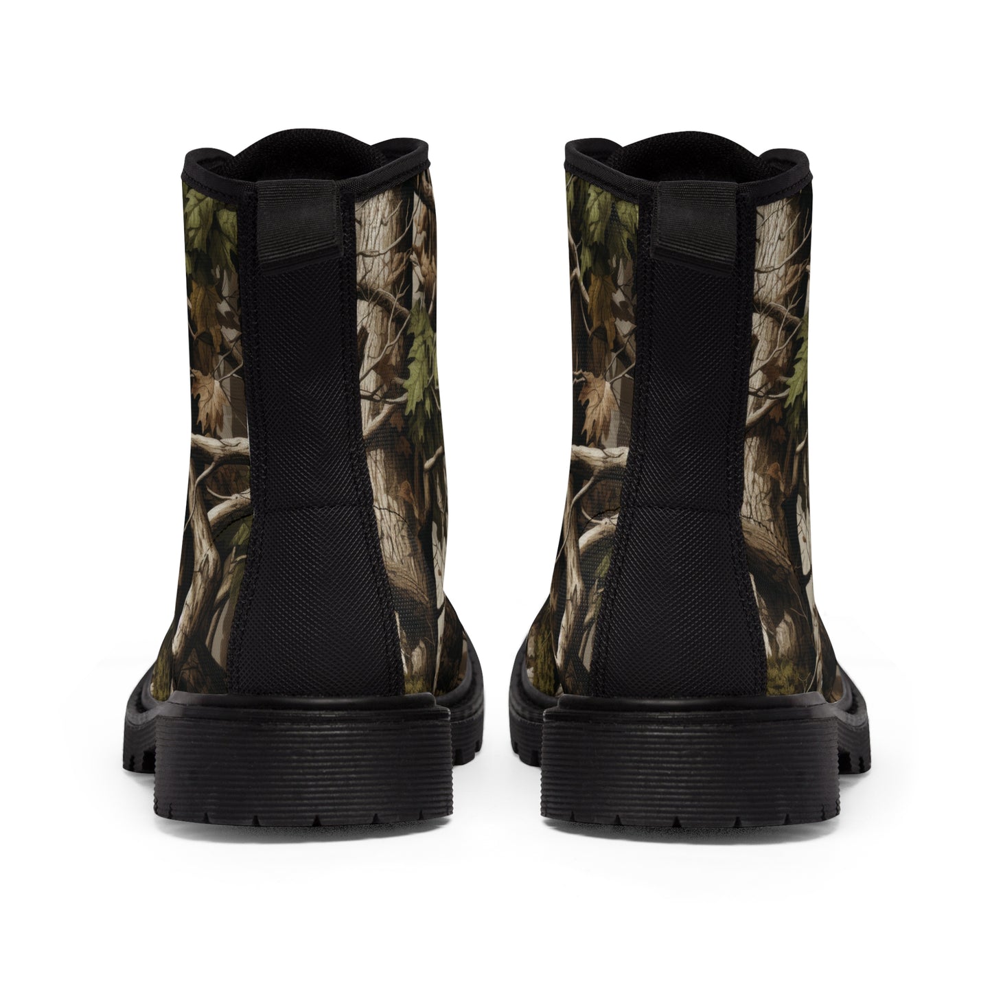Camo-Women's Canvas Boots