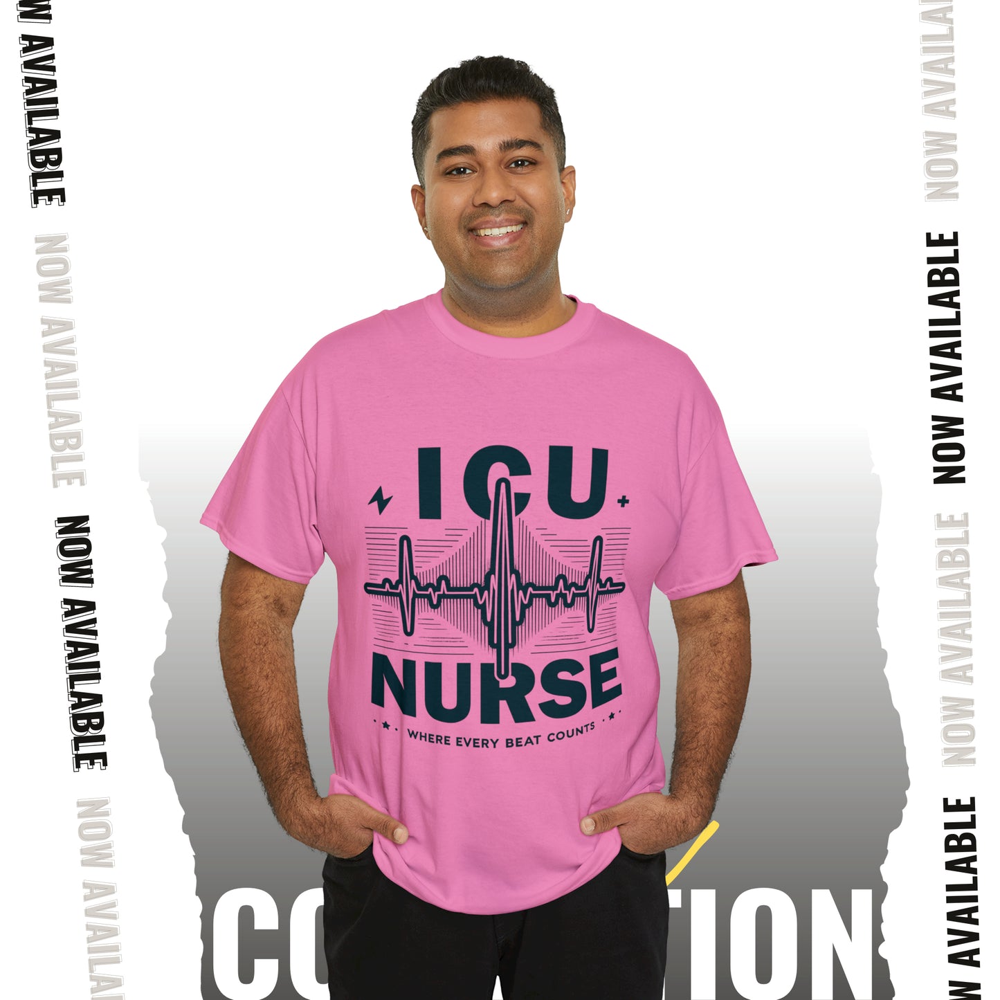ICU Nurse Unisex Heavy Cotton Tee