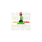 Black King the Most Powerful Piece In The Game Kiss-Cut Vinyl Decals
