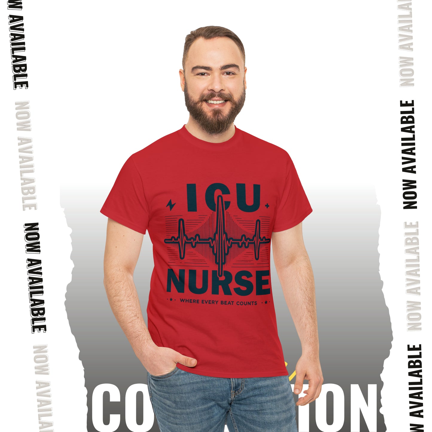 ICU Nurse Unisex Heavy Cotton Tee