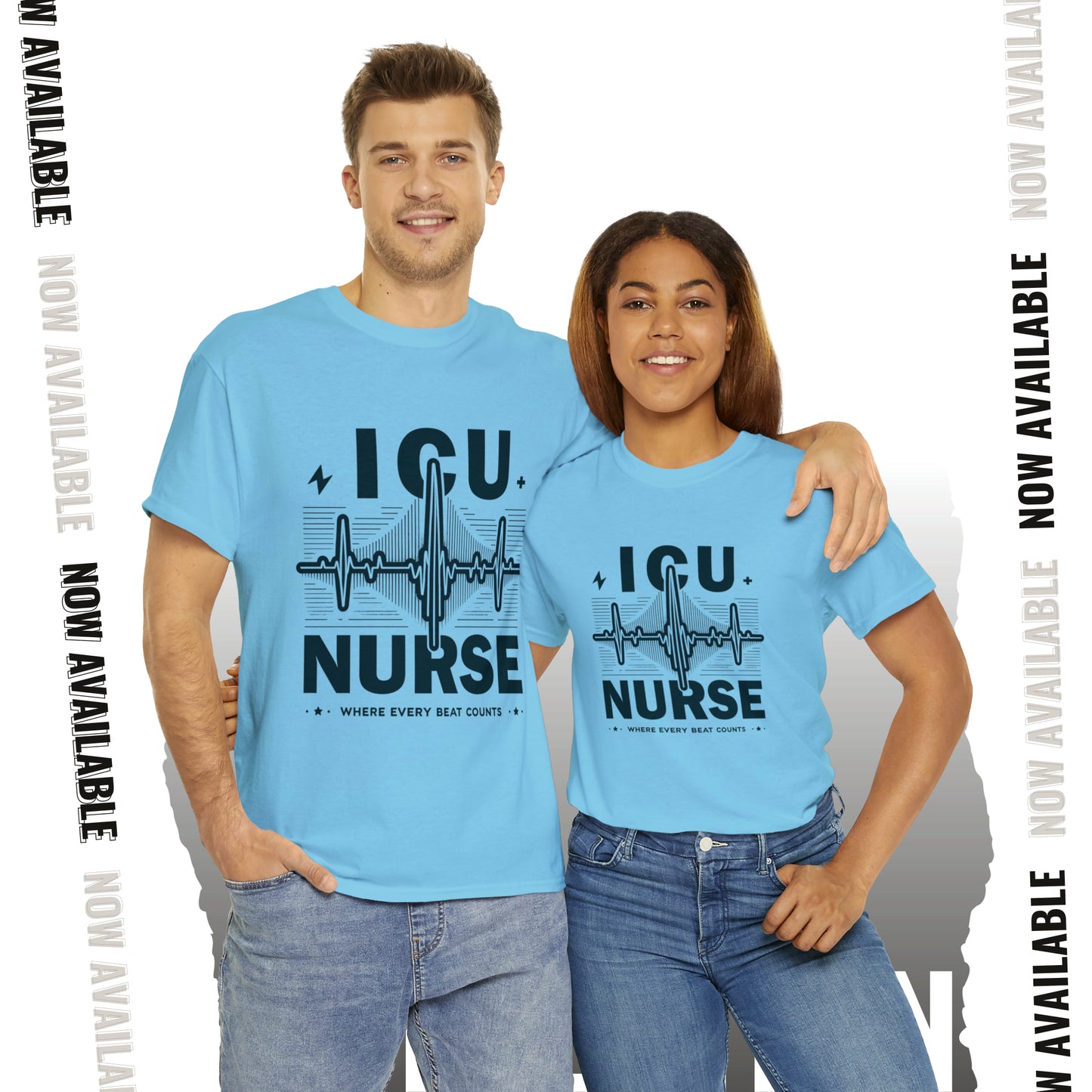 ICU Nurse Unisex Heavy Cotton Tee