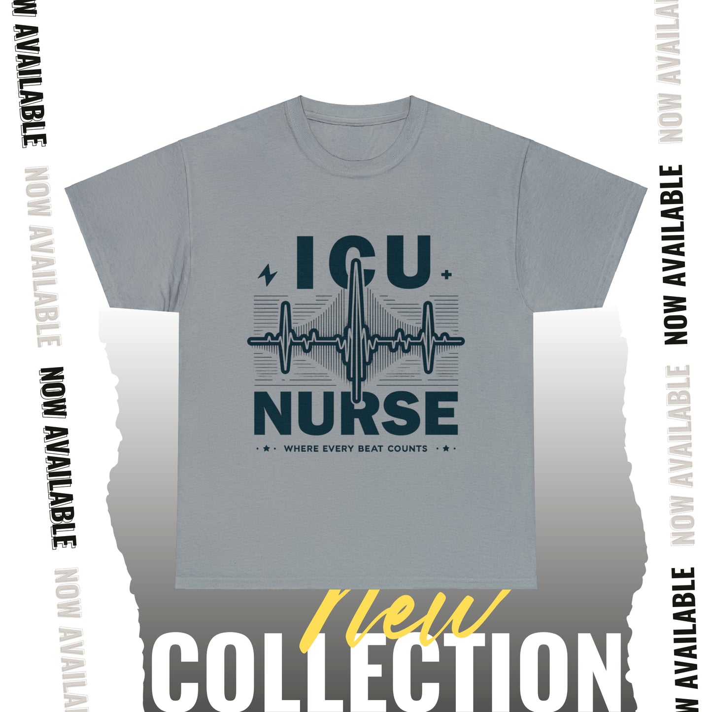 ICU Nurse Unisex Heavy Cotton Tee