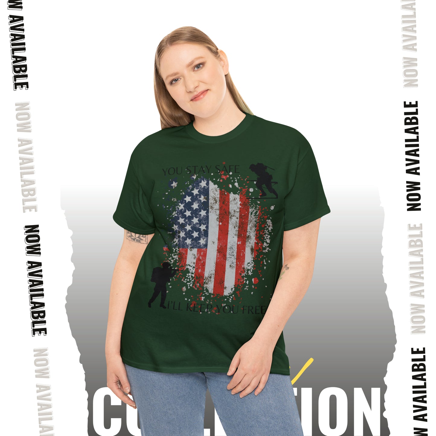 Veterans Day Unisex Heavy Cotton Tee