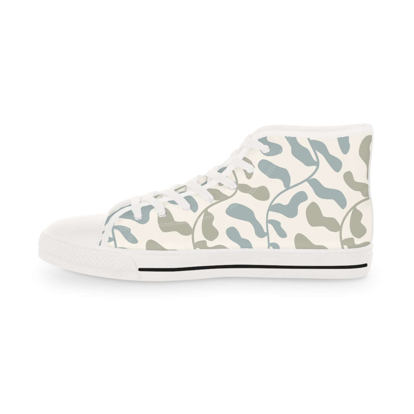 Retro Camo-Men's High Top Sneakers