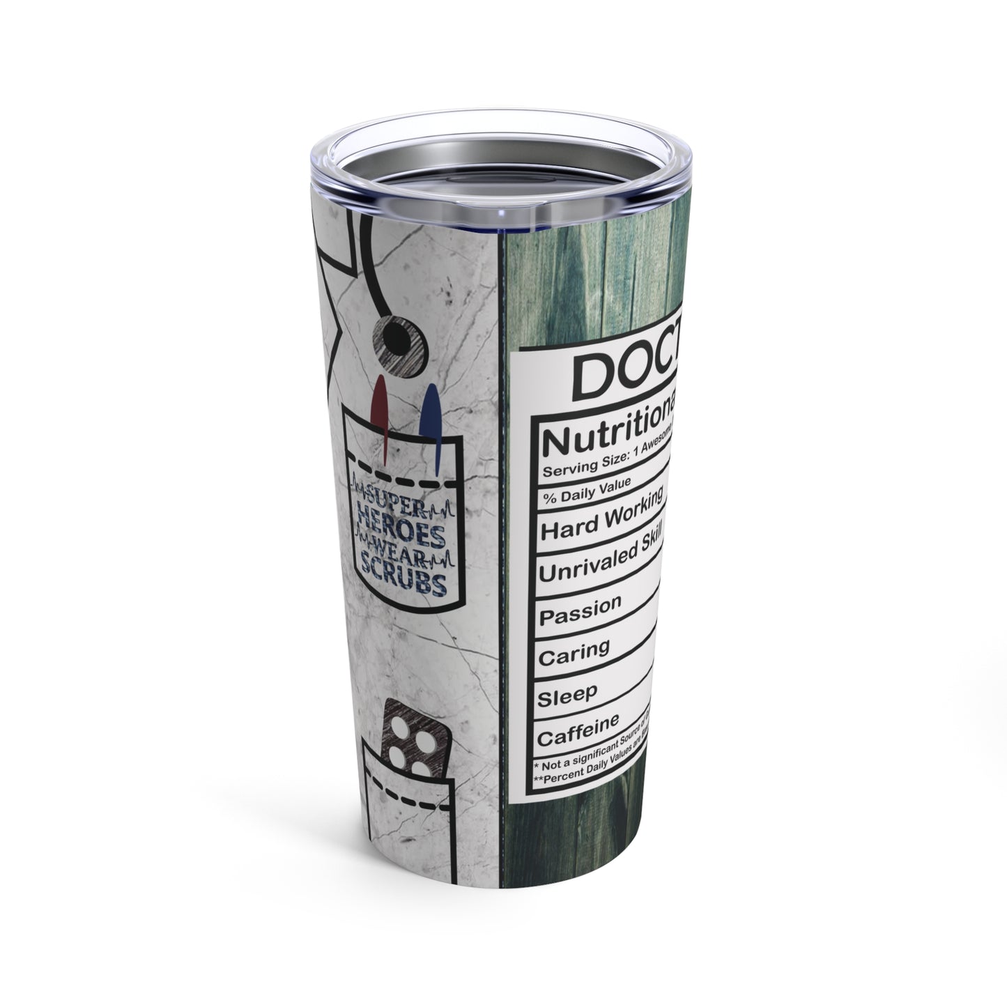 Doctor Script Tumbler 20oz