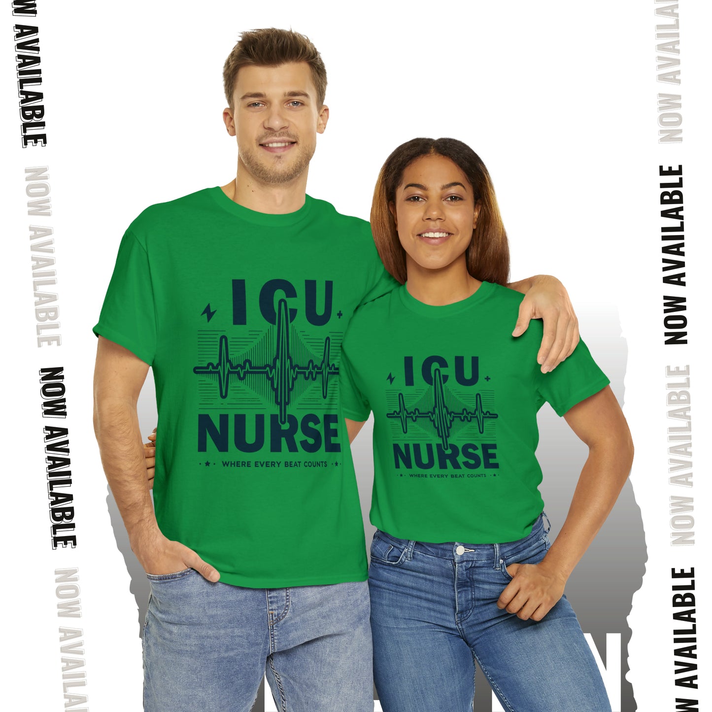 ICU Nurse Unisex Heavy Cotton Tee