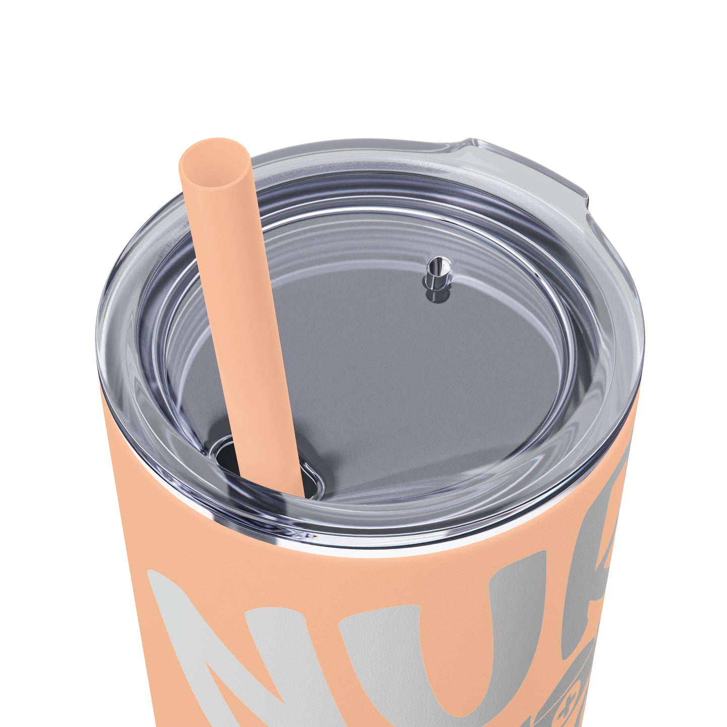 Nurse In Progress Loading Please Wait Skinny Tumbler with Straw, 20oz