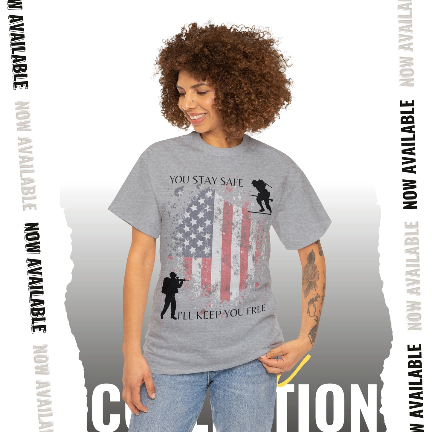 Veterans Day Unisex Heavy Cotton Tee