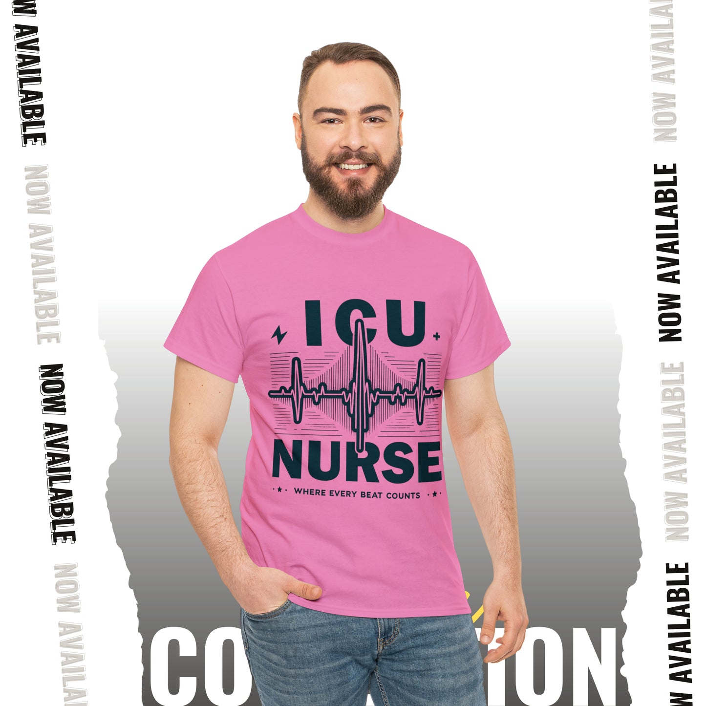 ICU Nurse Unisex Heavy Cotton Tee