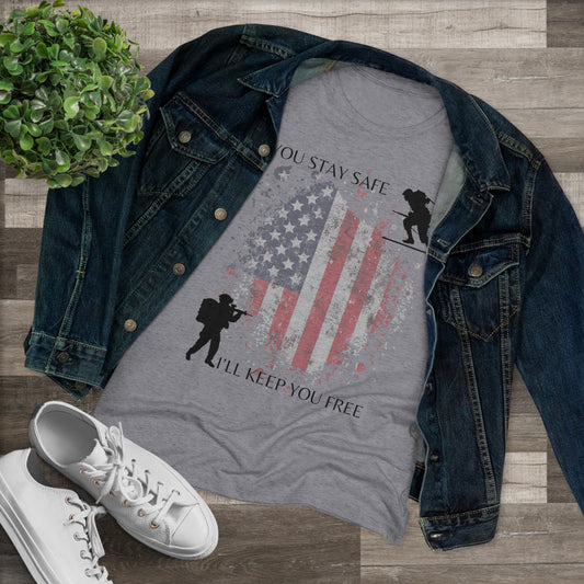 Veterans Day Women's Triblend Tee