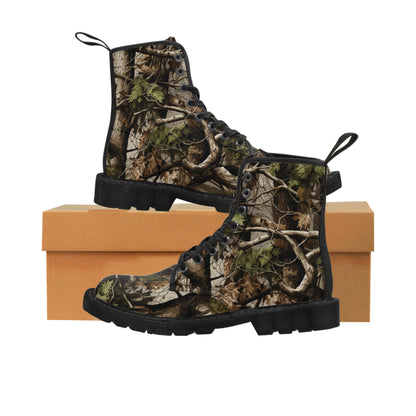 Camo-Women's Canvas Boots
