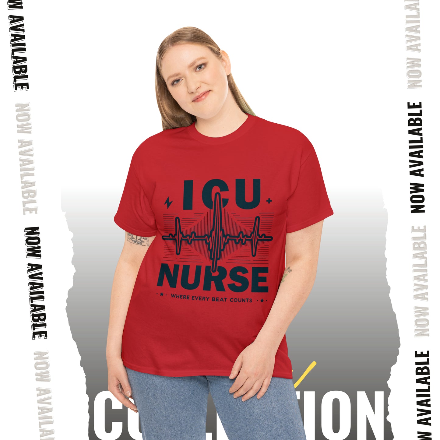 ICU Nurse Unisex Heavy Cotton Tee