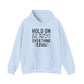 Hold On Let Me Overthink This- Unisex Heavy Blend™ Hooded Sweatshirt