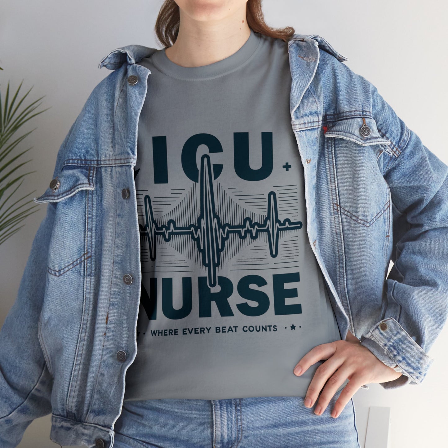 ICU Nurse Unisex Heavy Cotton Tee
