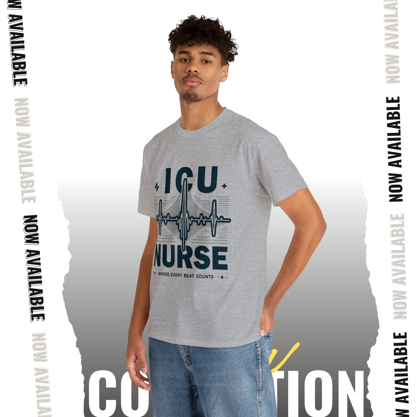 ICU Nurse Unisex Heavy Cotton Tee