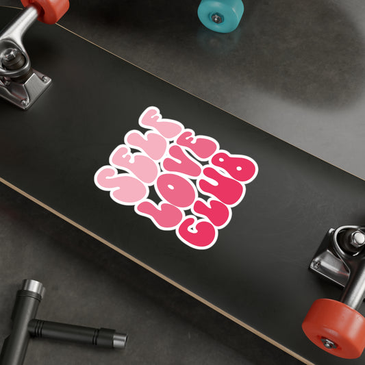Self Love Club- Kiss Cut Vinyl Decals
