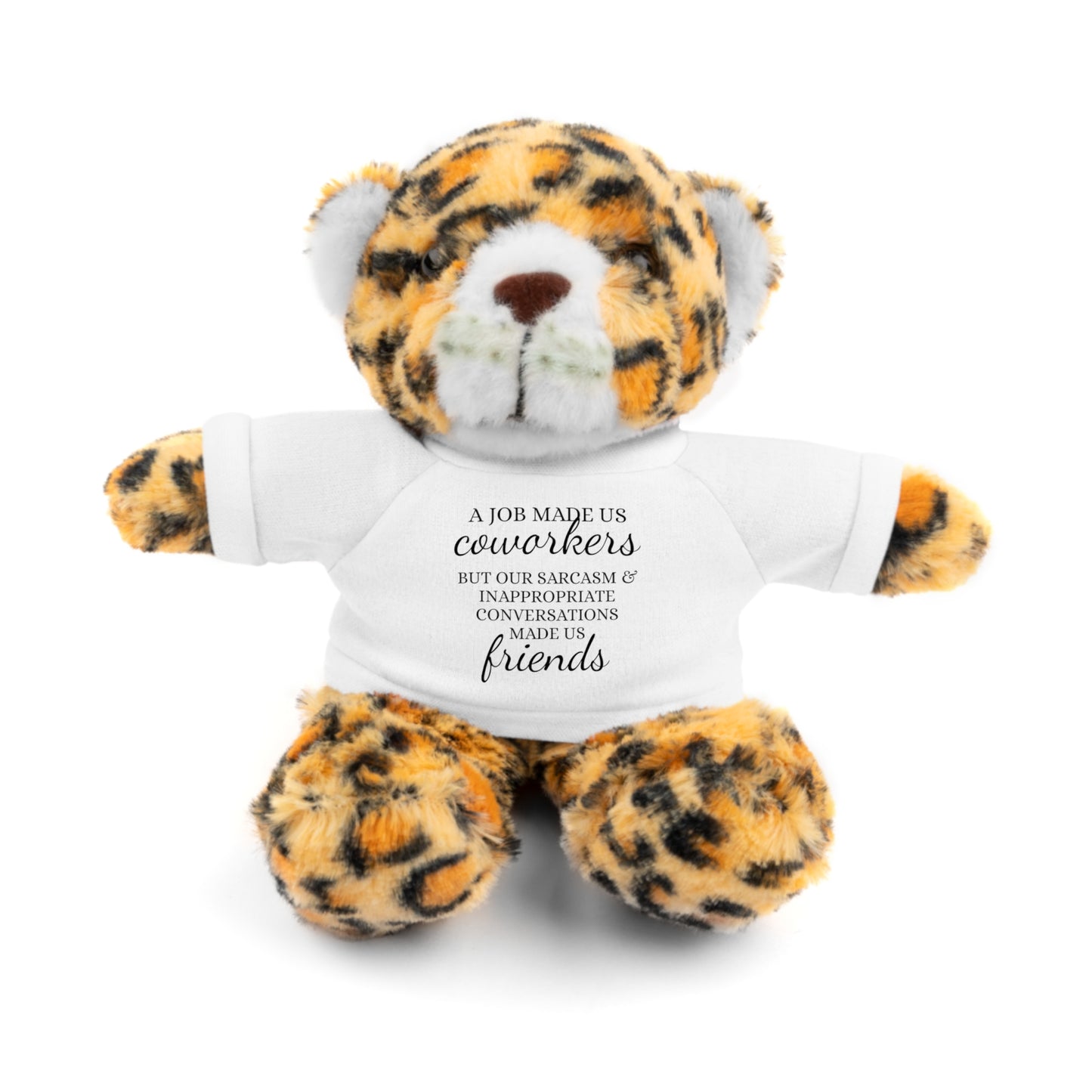 Co-Workers/Work Friends Gift Stuffed Animals with Tee