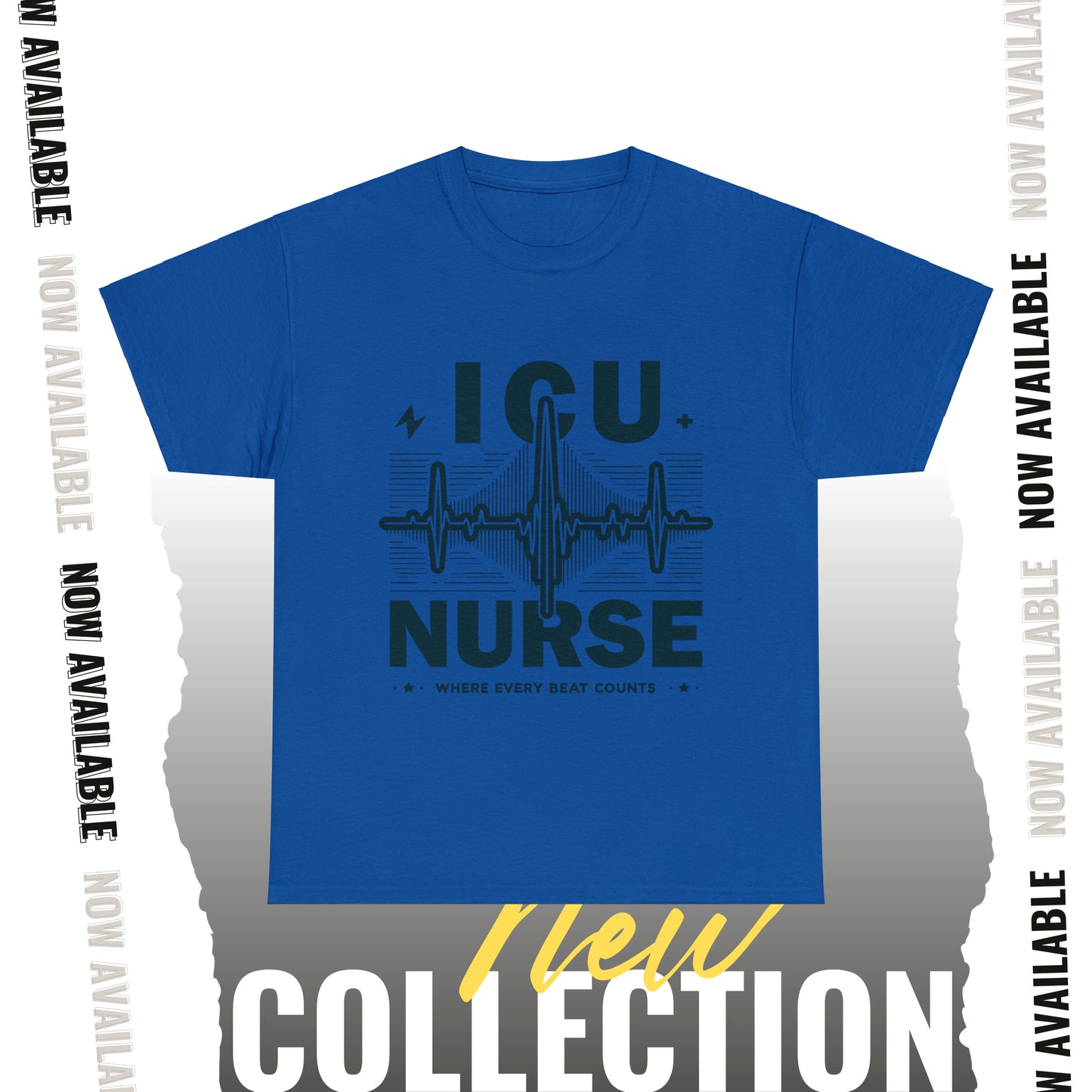 ICU Nurse Unisex Heavy Cotton Tee