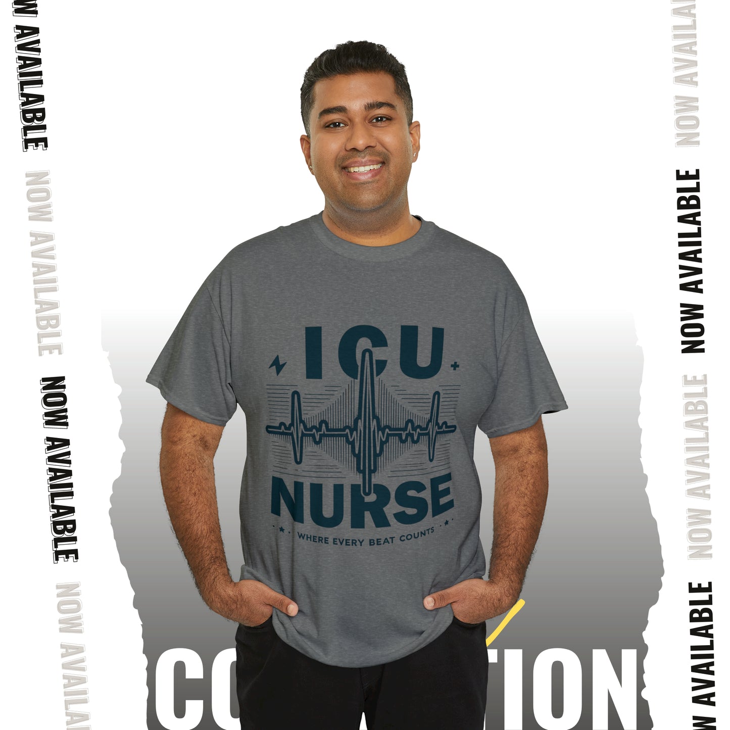 ICU Nurse Unisex Heavy Cotton Tee