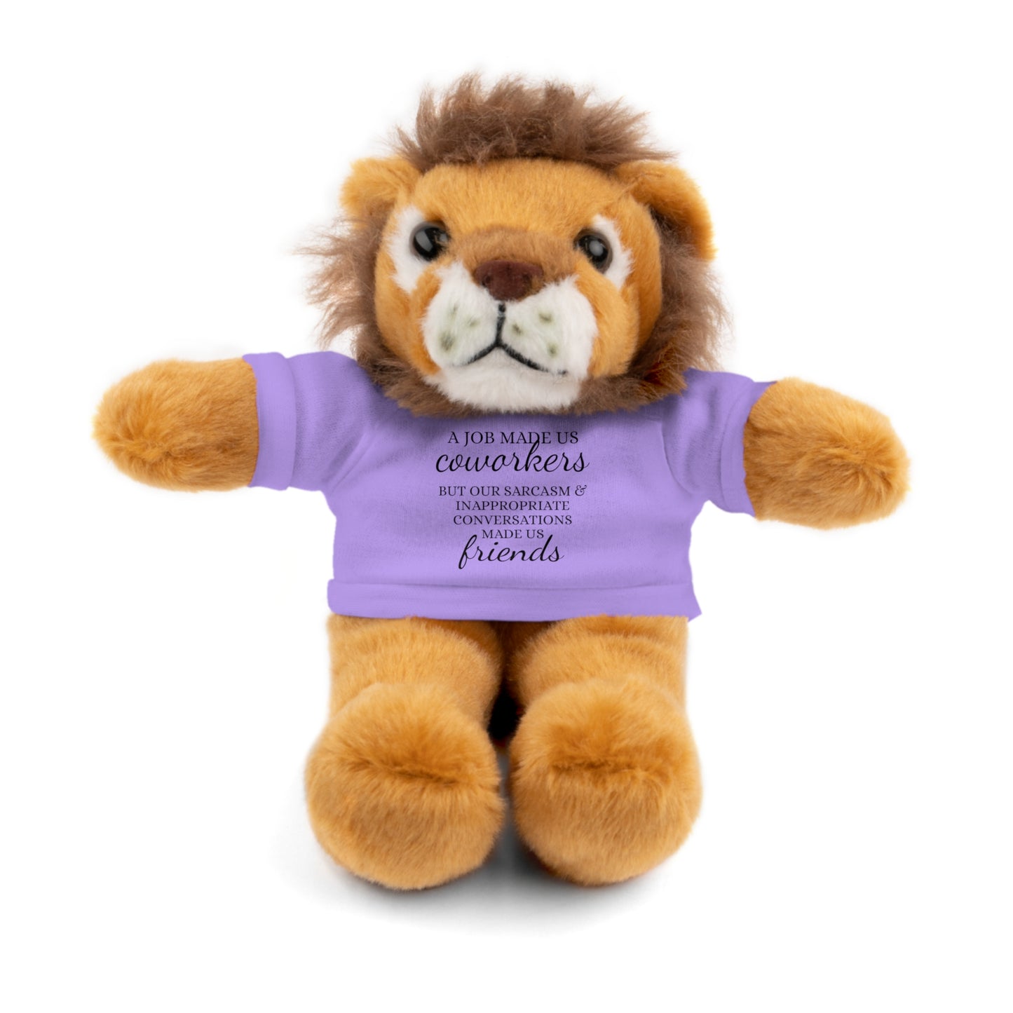 Co-Workers/Work Friends Gift Stuffed Animals with Tee
