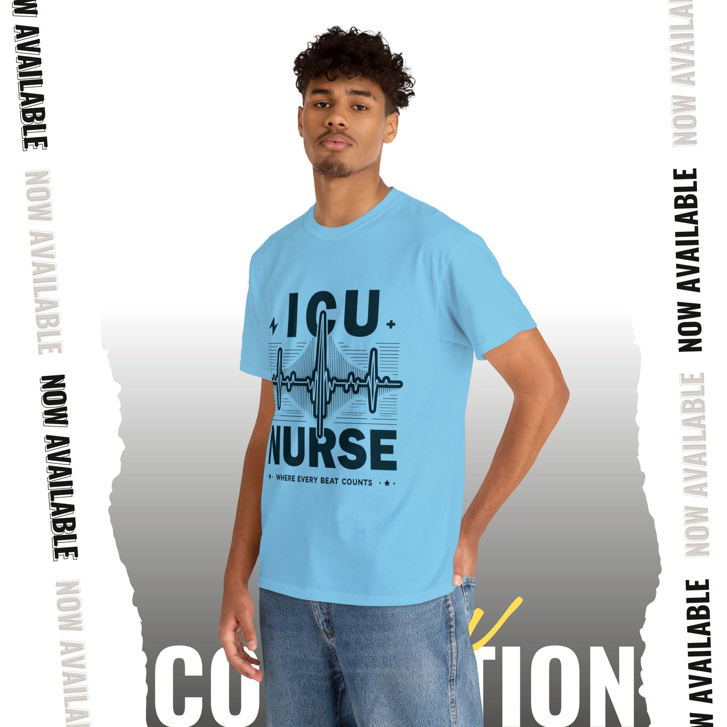 ICU Nurse Unisex Heavy Cotton Tee