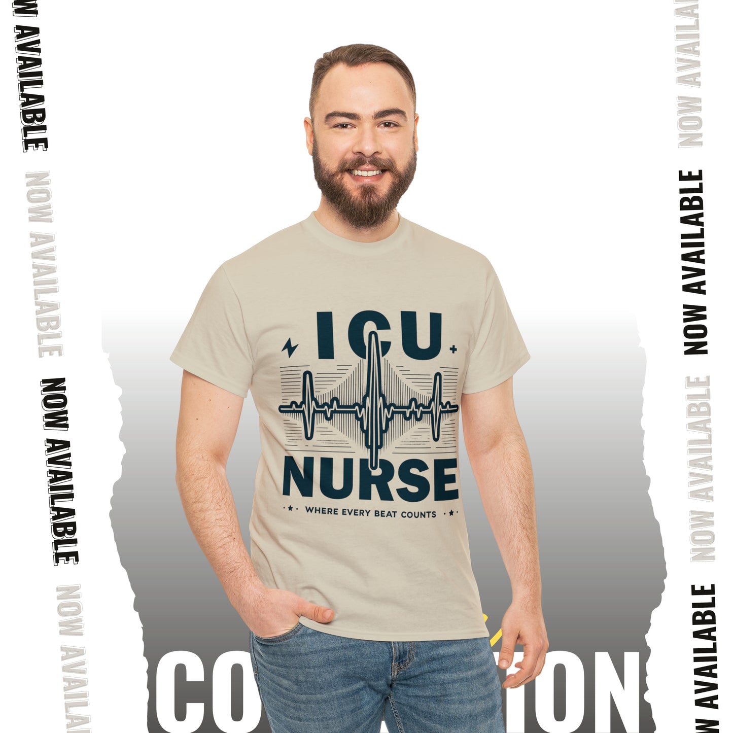 ICU Nurse Unisex Heavy Cotton Tee