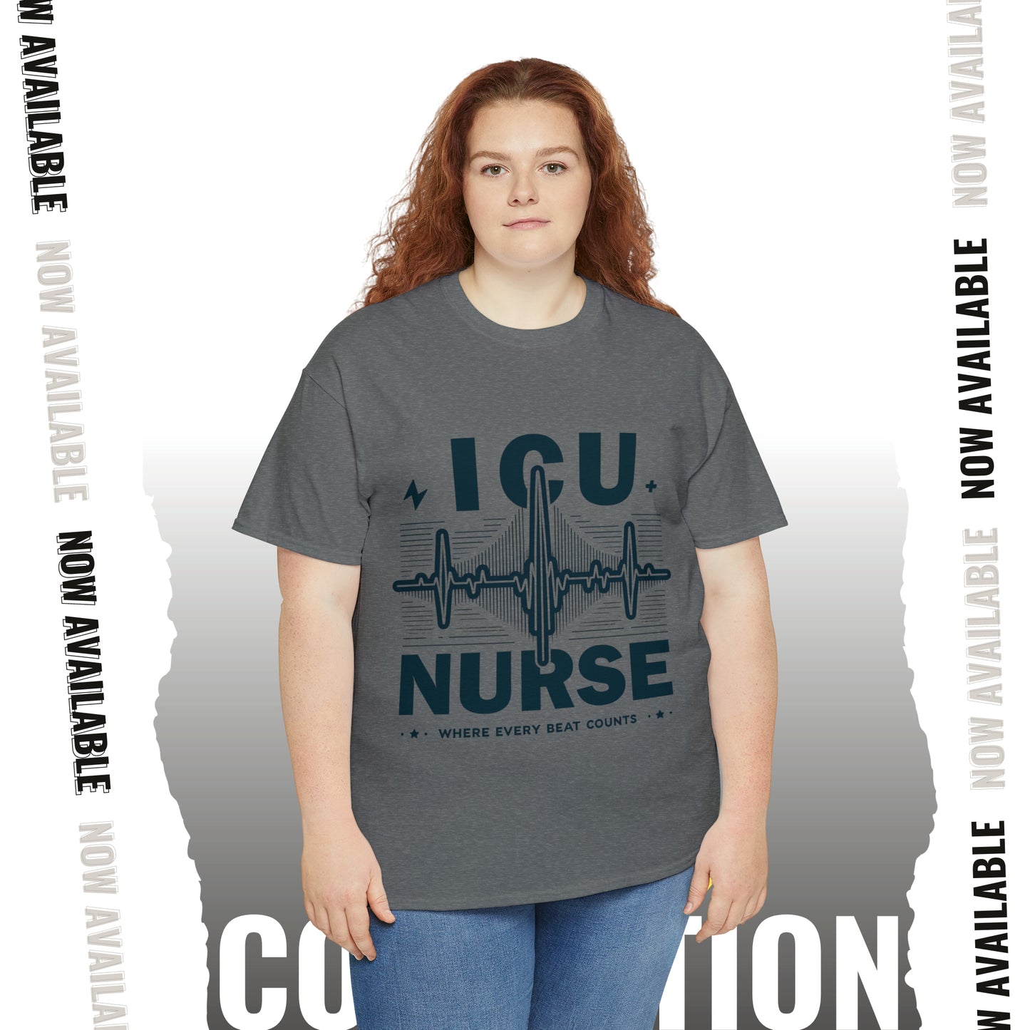ICU Nurse Unisex Heavy Cotton Tee